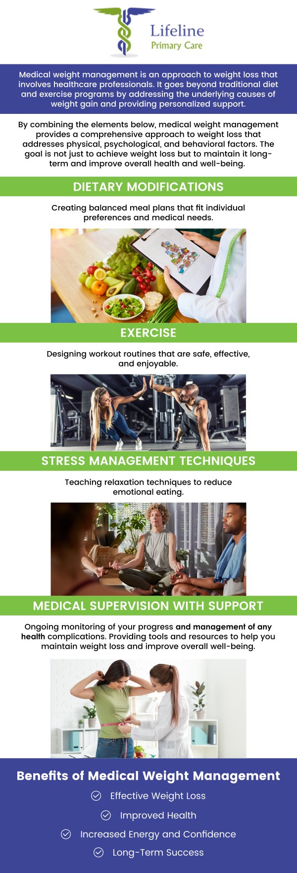 At Lifeline Primary Care, Aziz Pirani, MD, and Safia Pirani, MD, provide a personalized approach to weight management, focusing on sustainable lifestyle changes rather than quick fixes. Our dedicated team of specialists will work with you to develop a customized plan, incorporating nutritional guidance, physical activity, and behavioral strategies. For more information, contact us or request an appointment online. We have convenient locations to serve you in Lilburn Main, Lilburn Extension, Lilburn - Snellville, Norcross, Sandy Springs, Stone Mountain, Duluth, Clarkston, and Suwanee GA.