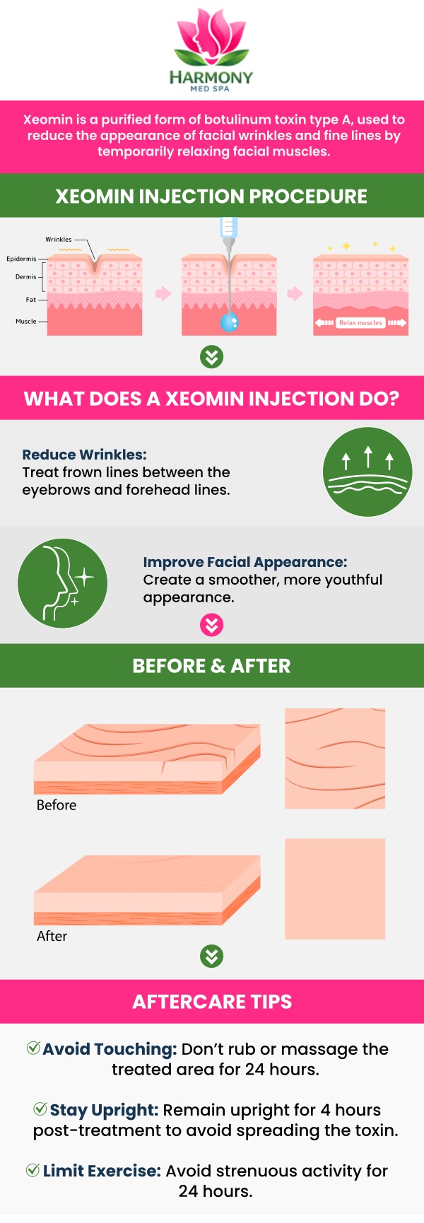 Common questions asked by clients: What is Xeomin and how does it work to reduce wrinkles and fine lines? How does Xeomin differ from Botox and Dysport in terms of effectiveness? How long do the results of Xeomin injections typically last? How quickly can you expect to see results after receiving Xeomin injections? For more information, contact us or request your appointment online today. We are conveniently located at 4855 River Green Pkwy #700B, Duluth, GA 30096. We serve clients from Duluth GA, Johns Creek GA, Suwanee GA, Peachtree Corners GA, Norcross GA, and Lawrenceville GA.
